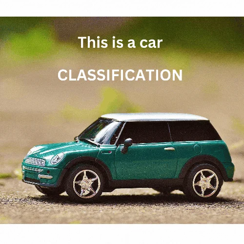 Un coche: la animación compara distintas tareas de visión